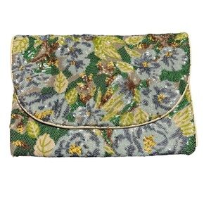 Women Flower Pattern Clutch Bag